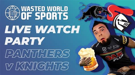 panthers vs knights live